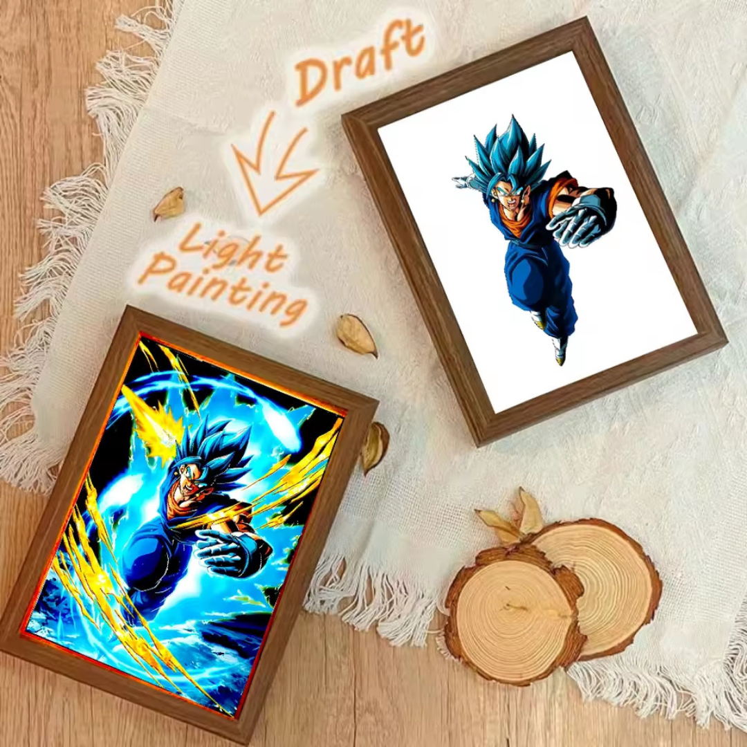 Saiyan LED Frame